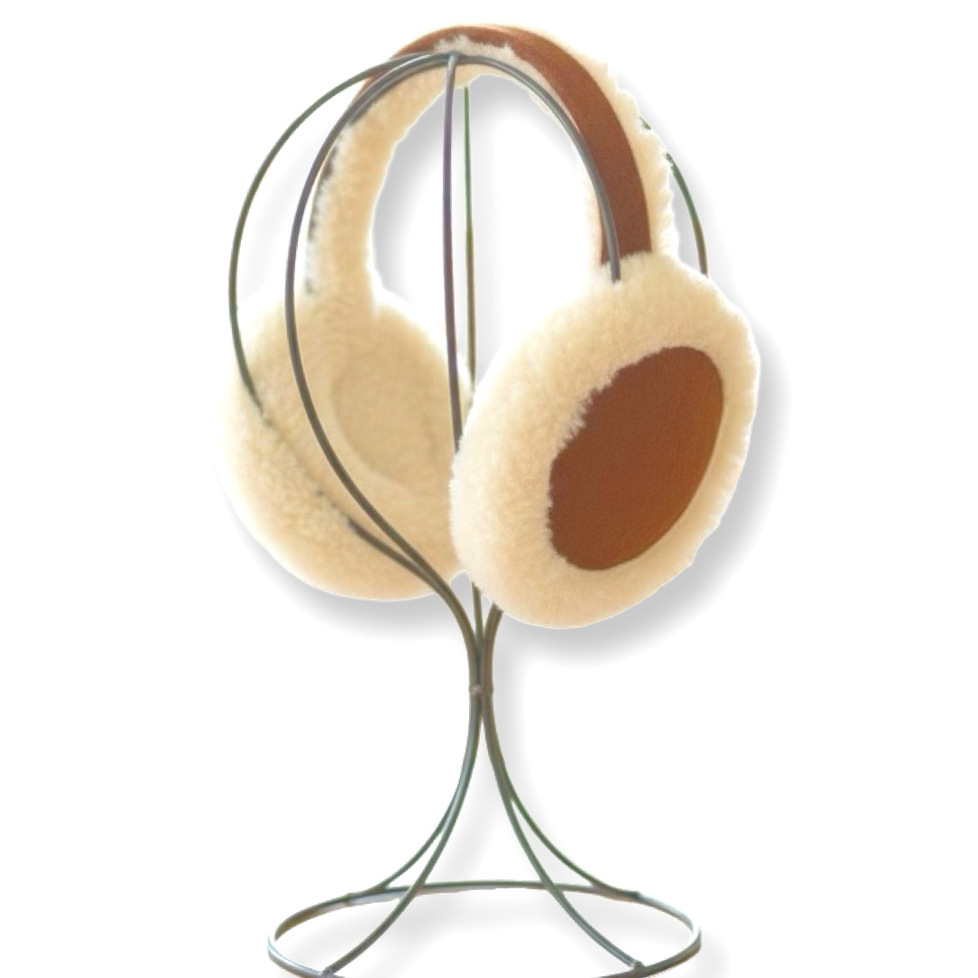 Ciel écarlate | מחמם אוזניים פרוותי אופנתי צבע חום סיאל אקרלט