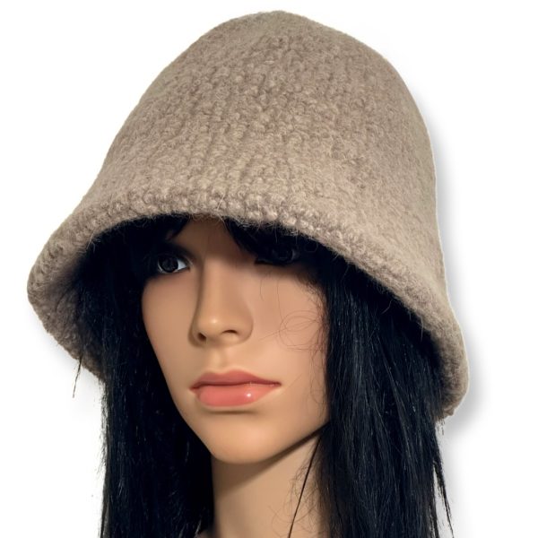 Ciel écarlate | כובע באקט קטיפתי אופנתי צבע טאופ סיאל אקרלט