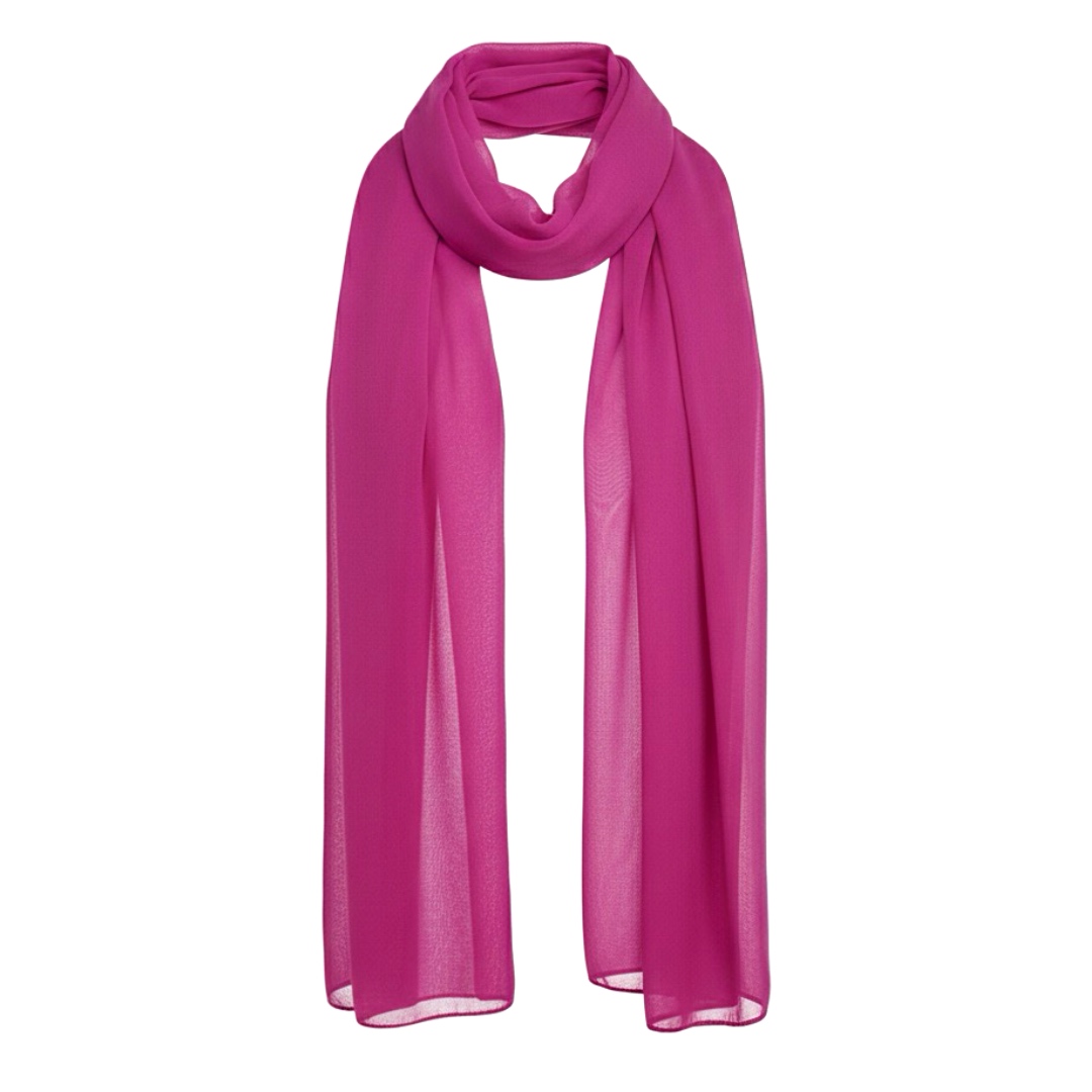 Sandro Ferrone | צעיף שיפון יוקרתי בגוון פוקסיה סנדרו פרונה