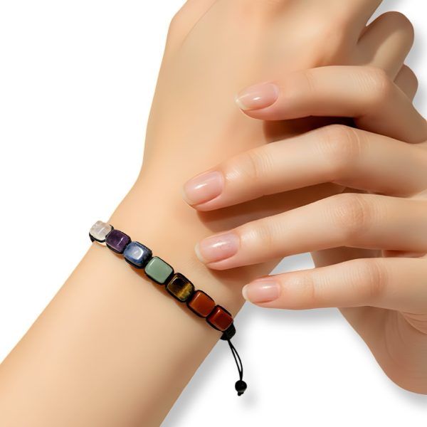 Cristal-צמיד אבני צ'אקרות איכותי לאיזון ואנרגיה