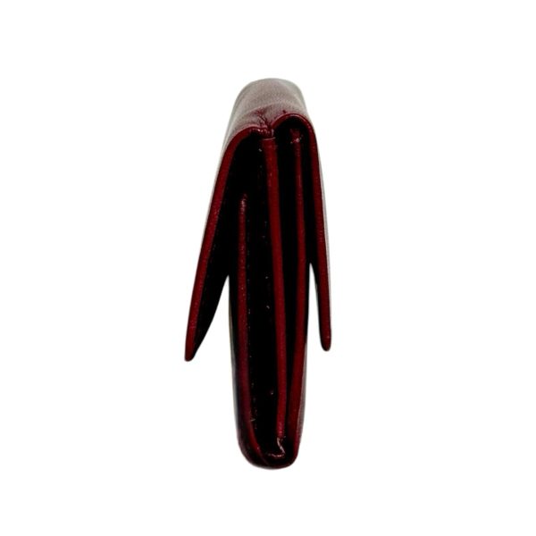 LeaLab | ארנק מיני מעור בורדו יוקרתי ליאלב