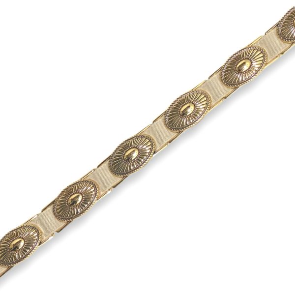 LeaLab | חגורת מותן נמתחת בגימור יוקרתי צבע בז׳ ליאלב