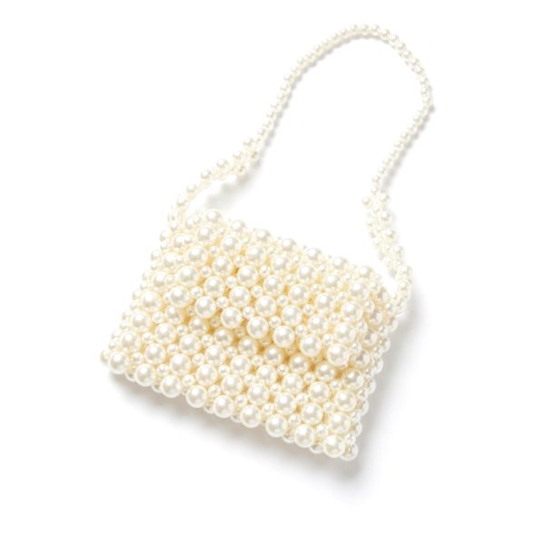 LeaLab | Pearl Glam תיק ערב מיני צבע אופוויט ליאלב