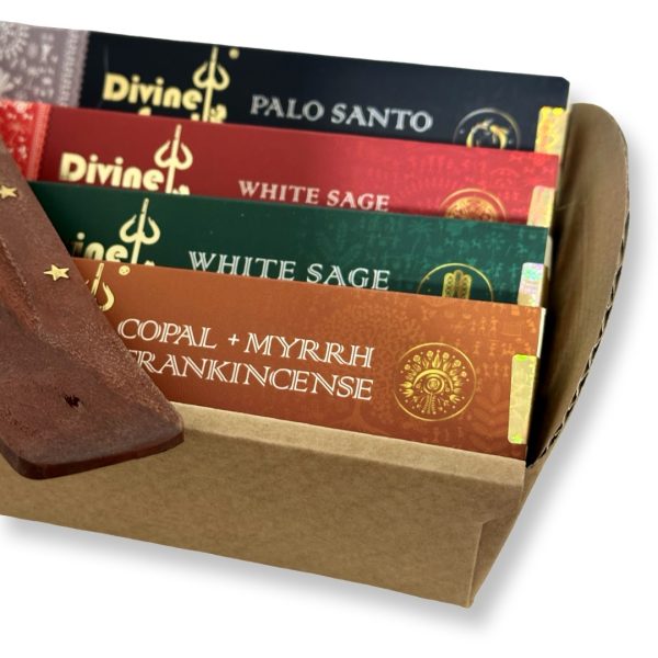 Incense | מארז 4 קטורות דיוויין פרימיום ''מפתח הממלכות'' ומעמד קטורת