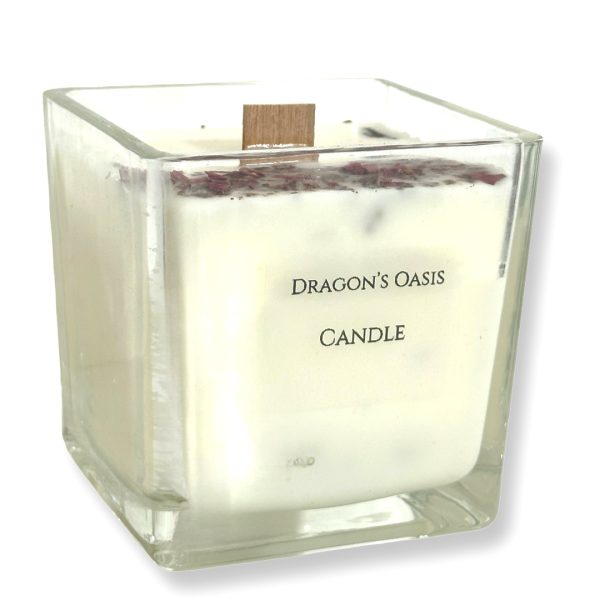 Boo-Bee-Dragon’s Oasis | נר יוקרתי טבעי עם שרף