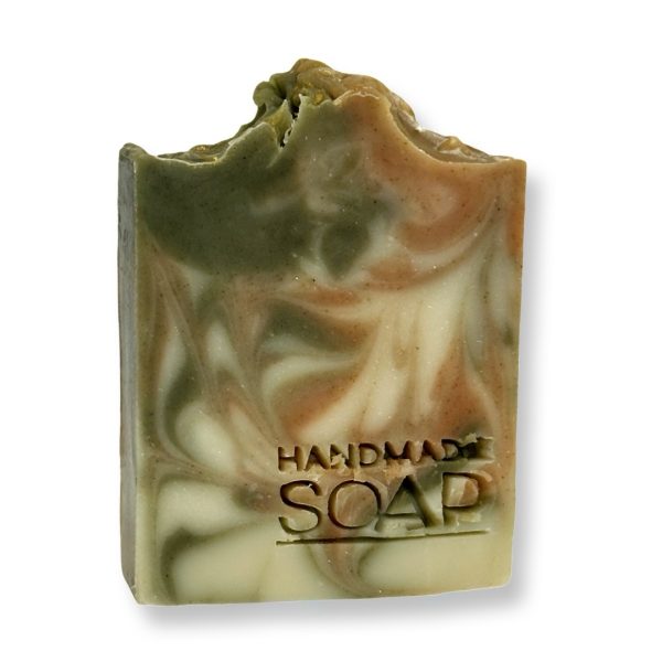 Boo-Bee | סבון טבעי ספירולינה וכורכום "אדמה ורוח" בניחוח ארז אטלס ופצ'ול