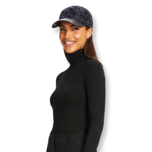 August Hat | כובע קסקט שחור בוקלה אוגוסט הט